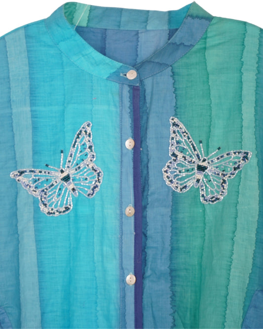 Butterfly mini dress