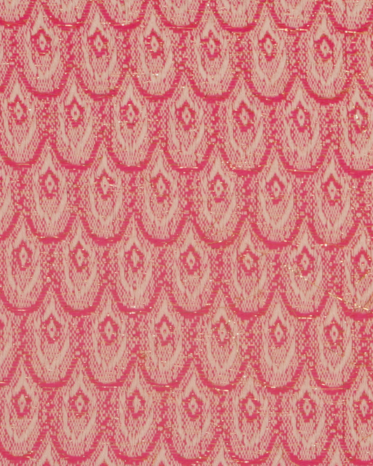 Pink Jaqcard Sling Pouch