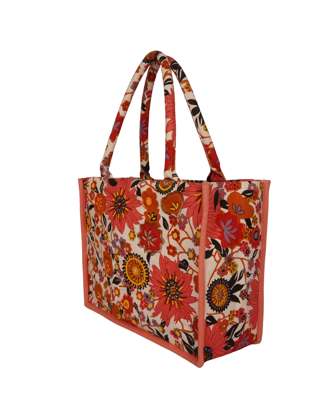 Multi flower Big tote