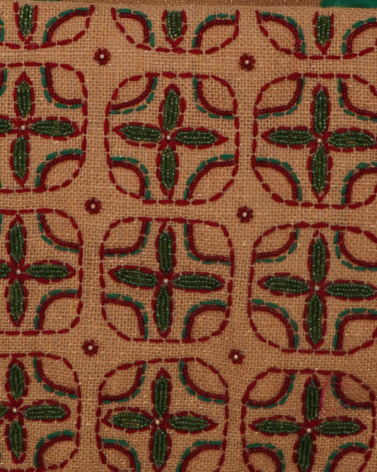 Vibrant jute Big tote Bag