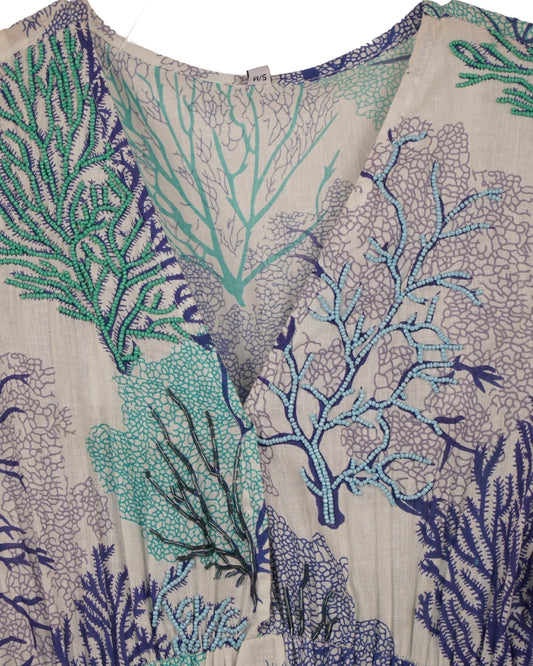 Corail blue mini dress