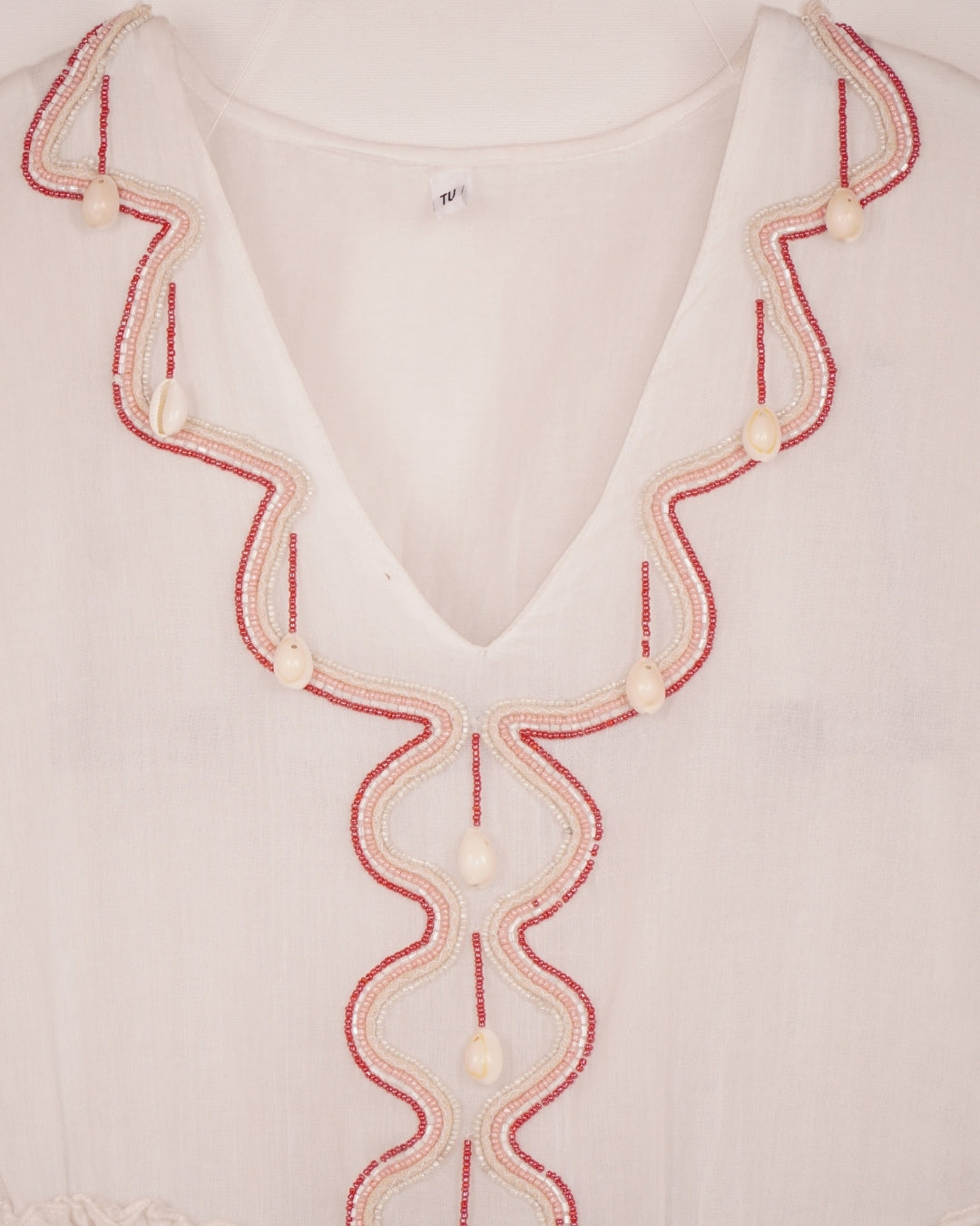 Paisely border embroidery dress