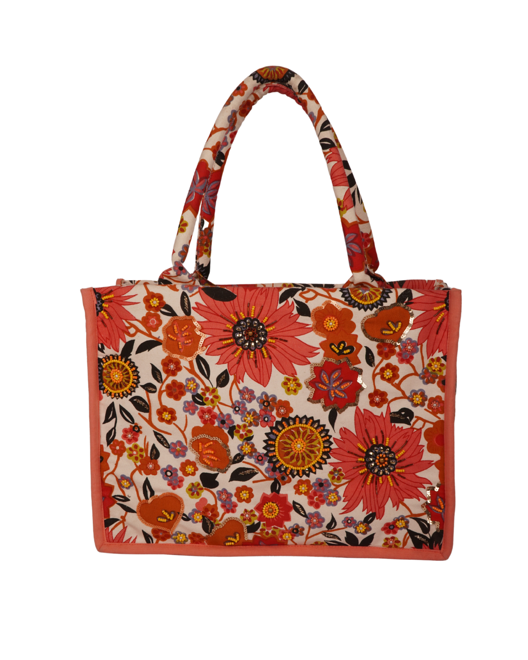 Multi flower Big tote