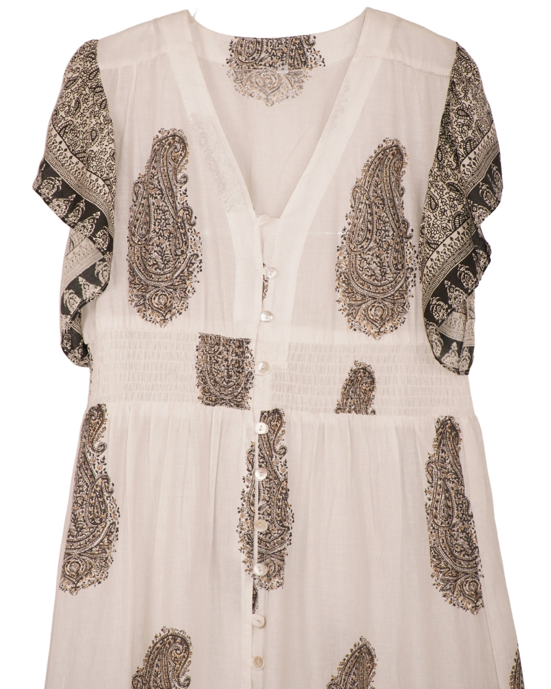 Paisely block dress