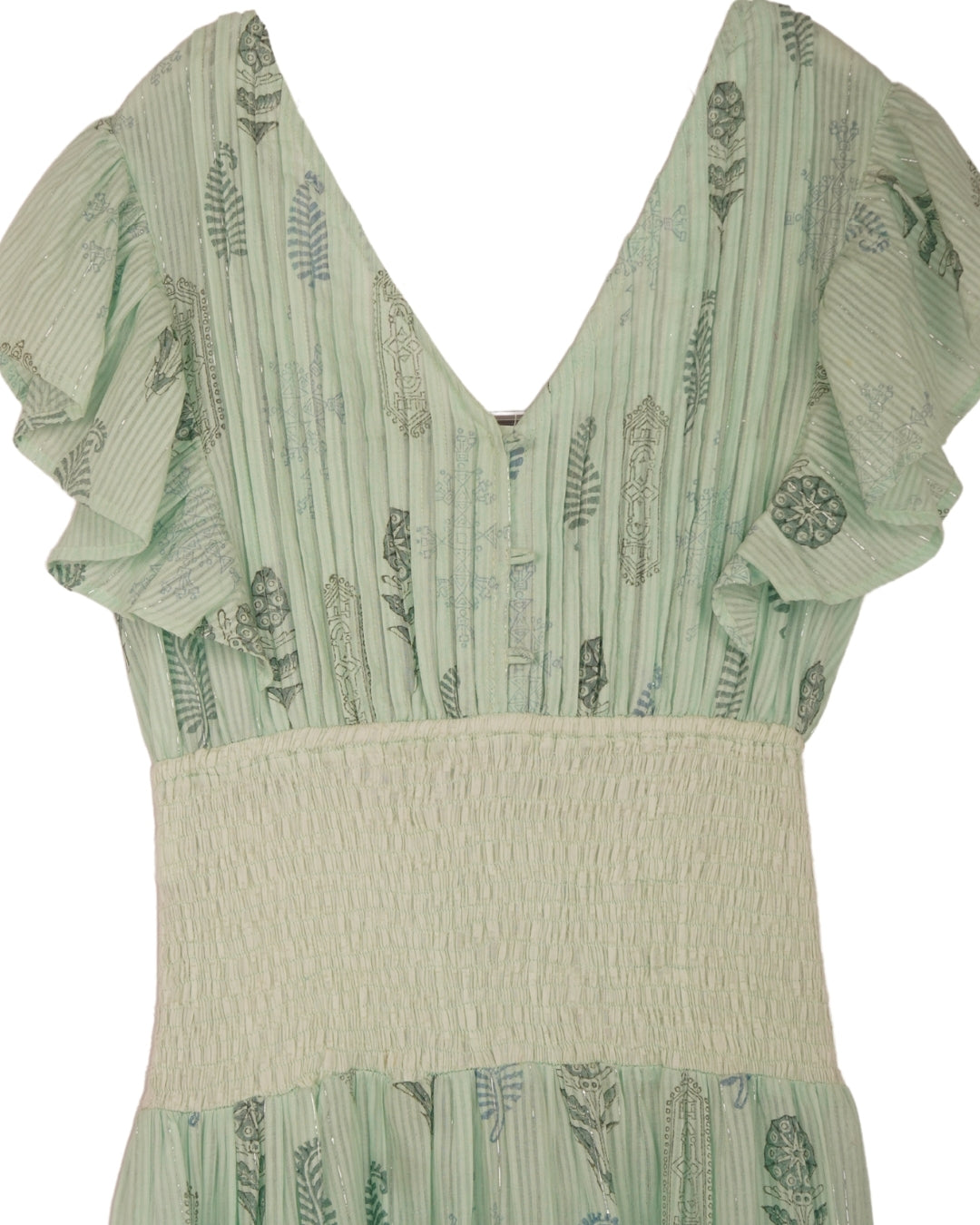 Block lurex dress