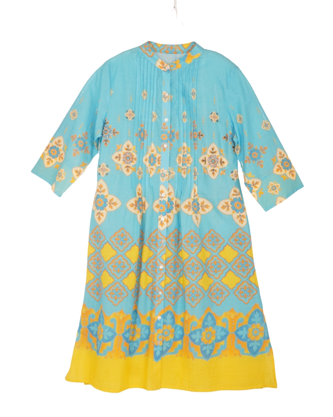 Pintex shirt dress