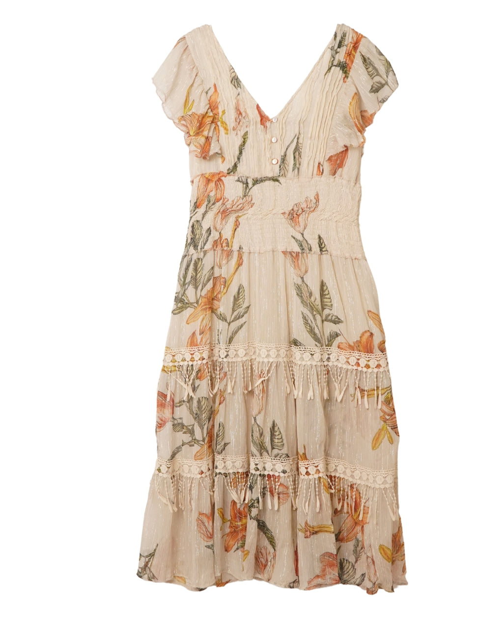 floral midi