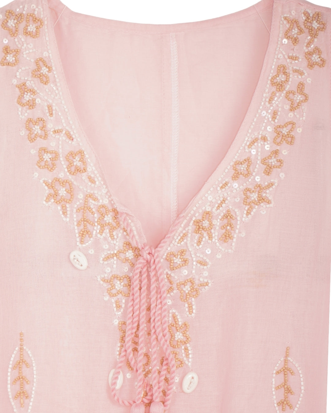 Maxi hand embroidery dress