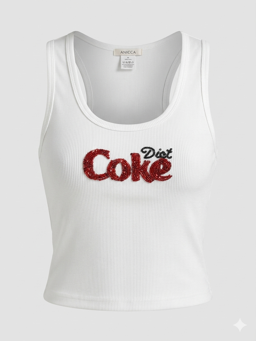 Diet coke tank top