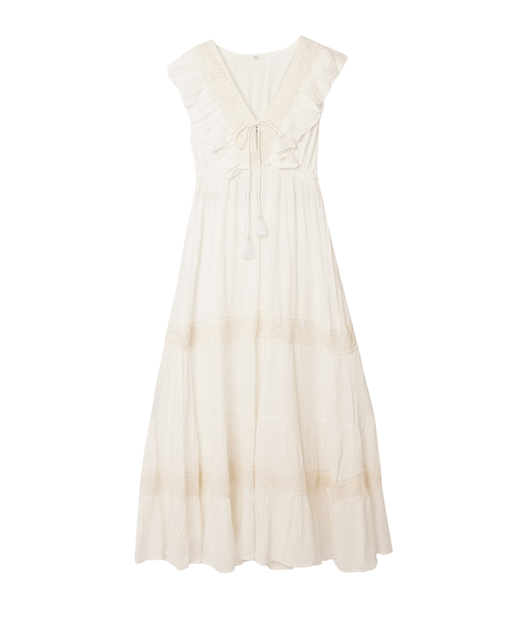 Beige maxi dress