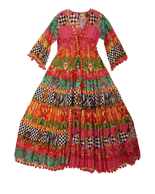 Antica high low dress