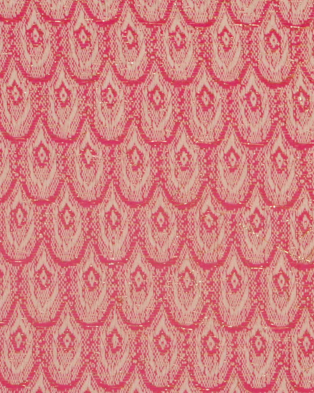 Pink Jaqcard Sling Pouch