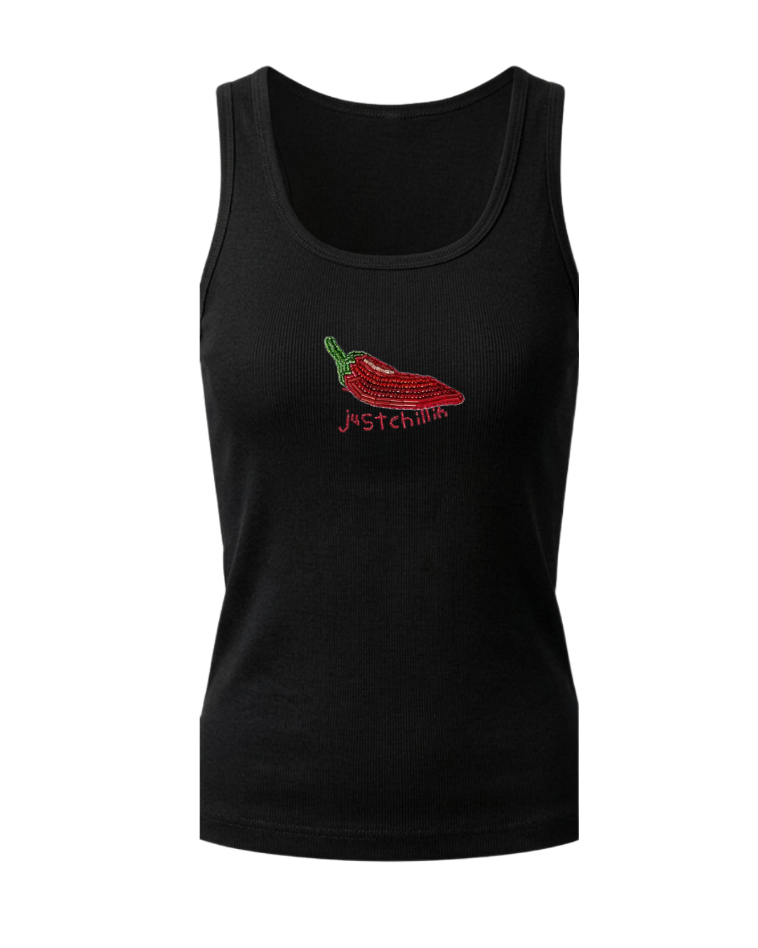 Just Chillin’ Ribbed Tank Top