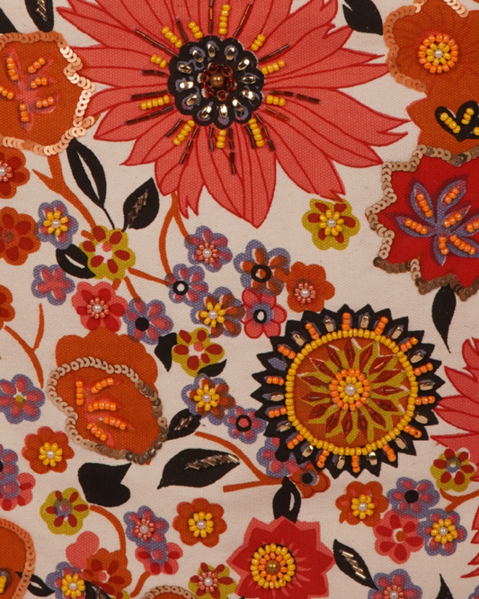 Multi flower Big tote