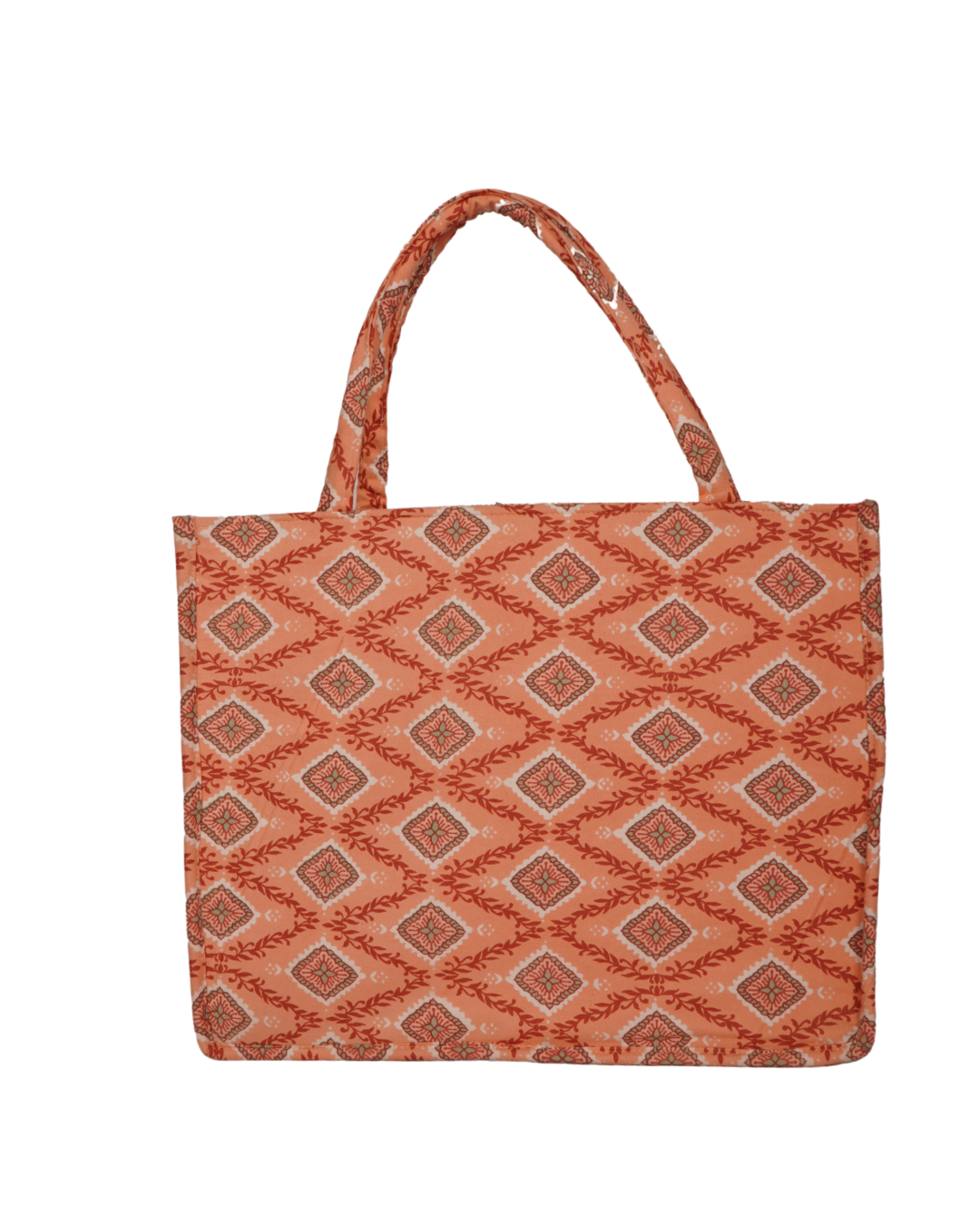 Block Print embroided Big tote
