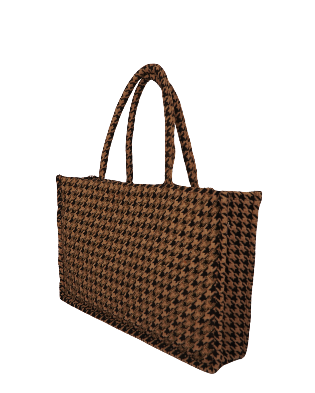 Horseshoe Print Embroided Extra big tote