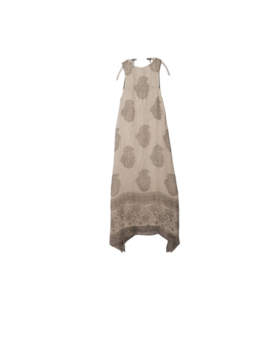 Viscose chiffon dress