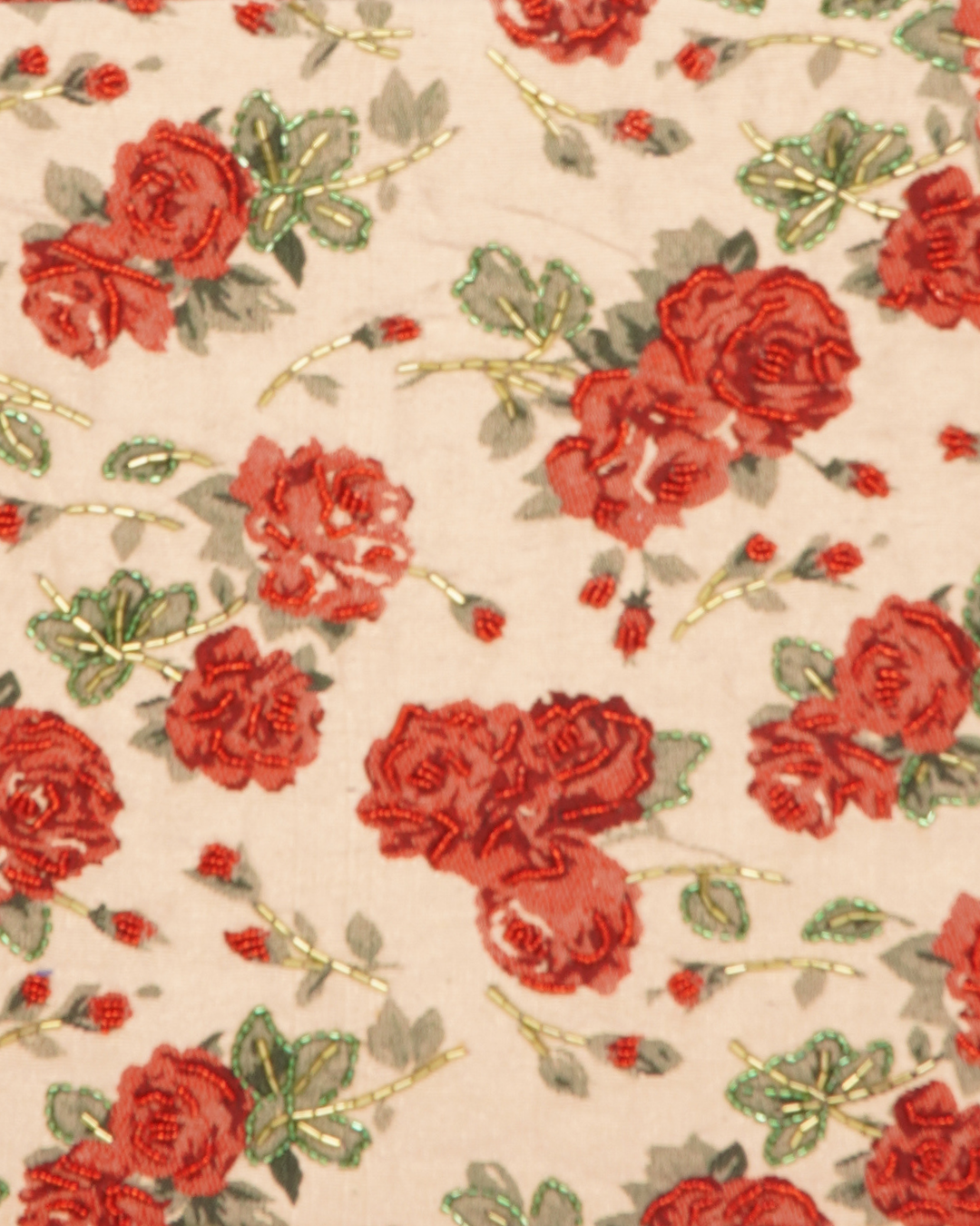 Red flowers tote bag