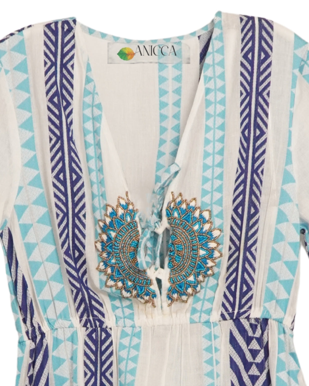 Jacquard mini dress