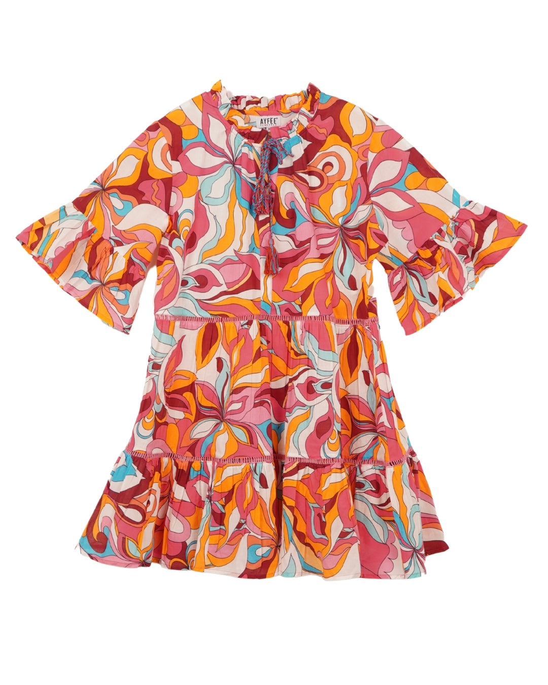 Cambric midi dress