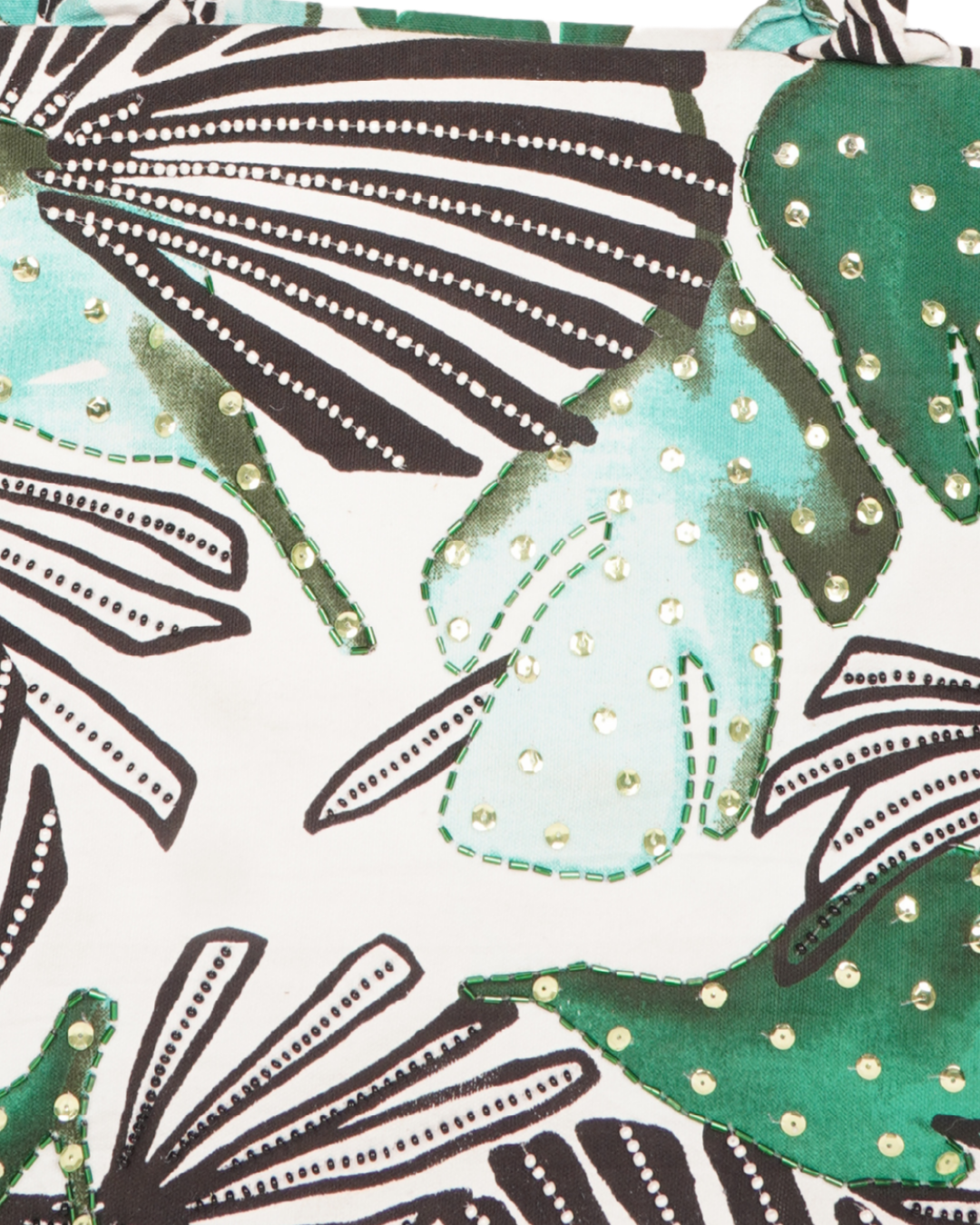 Abstract leaf Small Tote