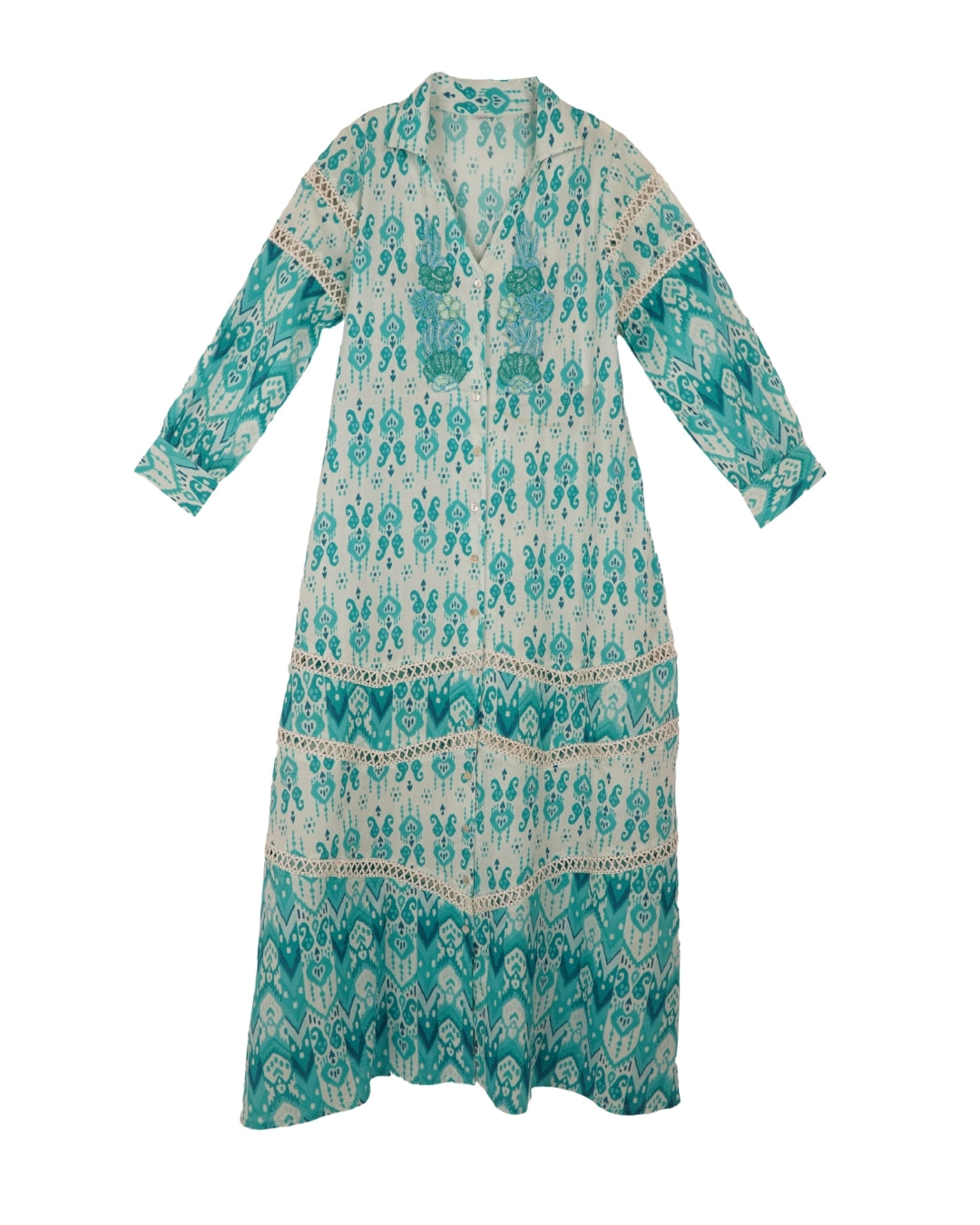 Dual tone dress