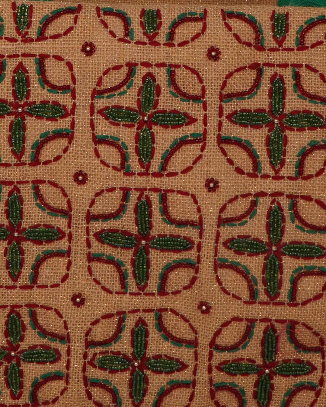 Vibrant jute Big tote Bag