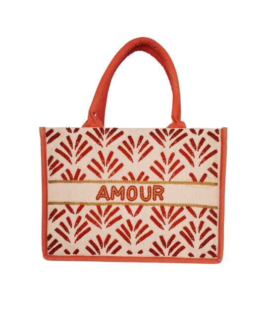 Amour Canvas big tote