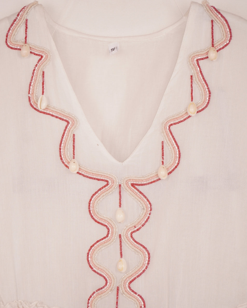 Paisely border embroidery dress
