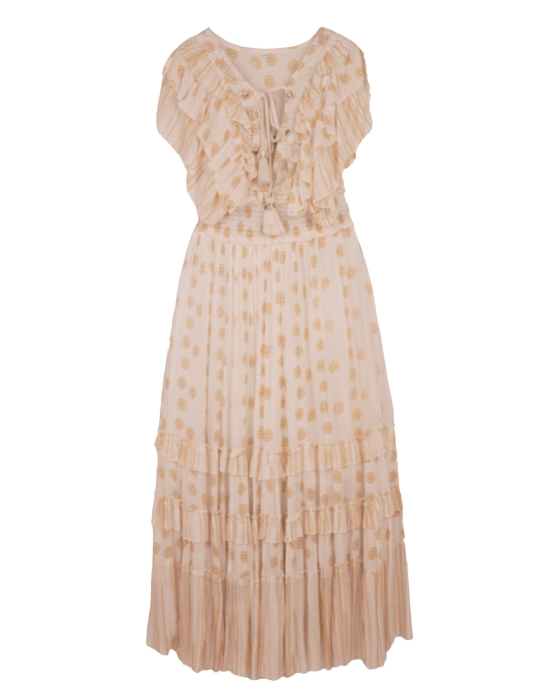 Rayon crepe dress