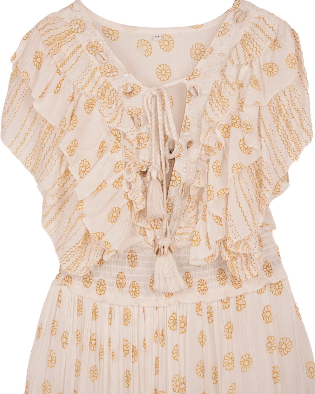 Rayon crepe dress