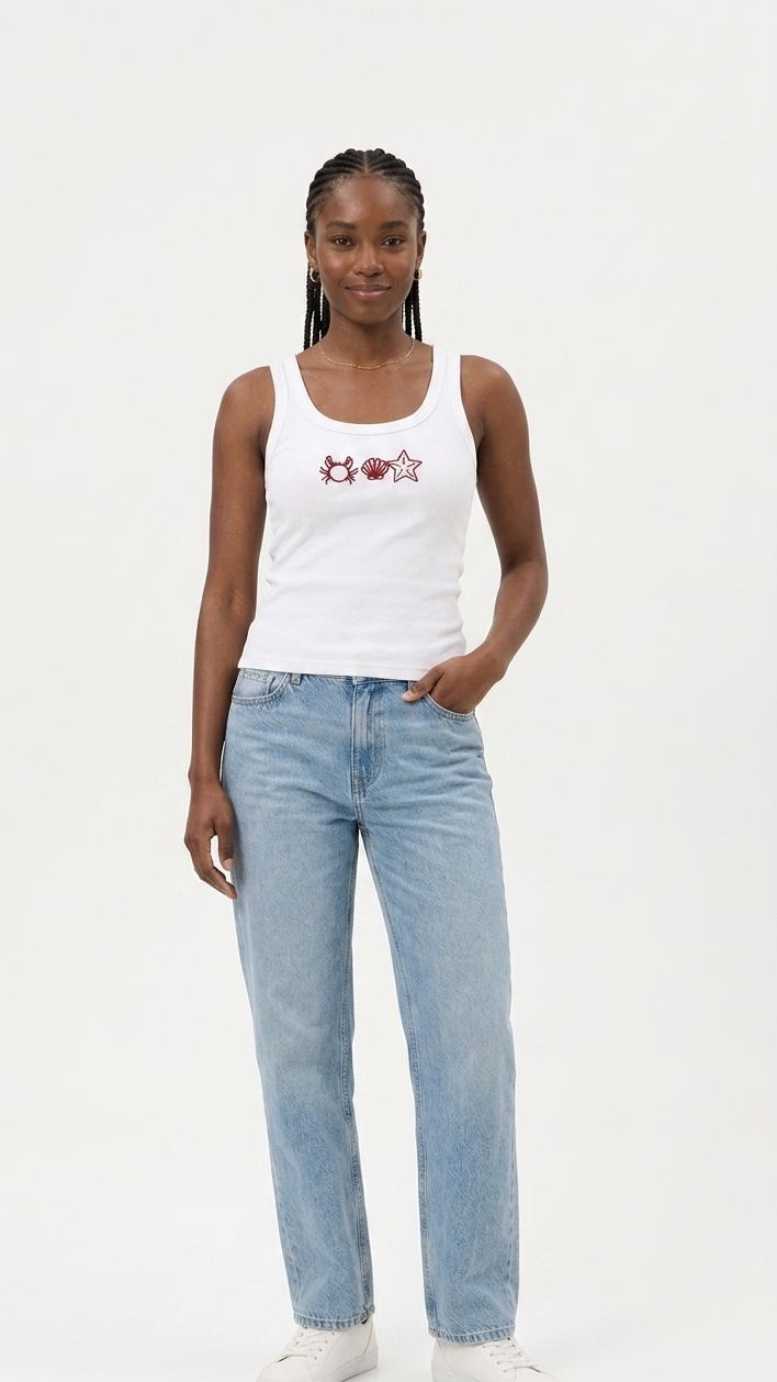 Sea side tank top